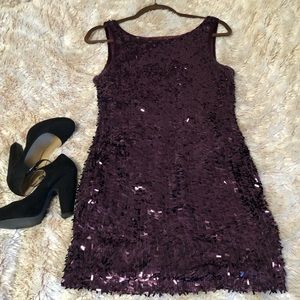 Purple dress